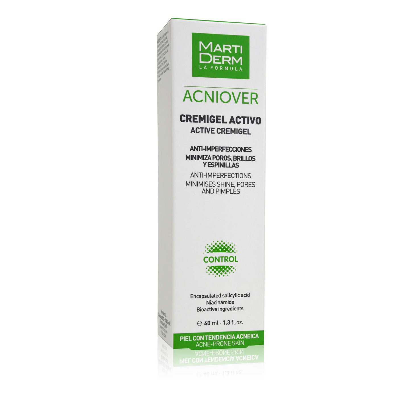 MartiDerm ACNIOVER Active Cremigel 40ml