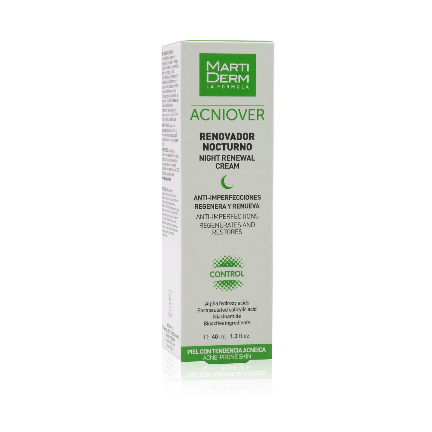 MartiDerm ACNIOVER Night Renewal Cream