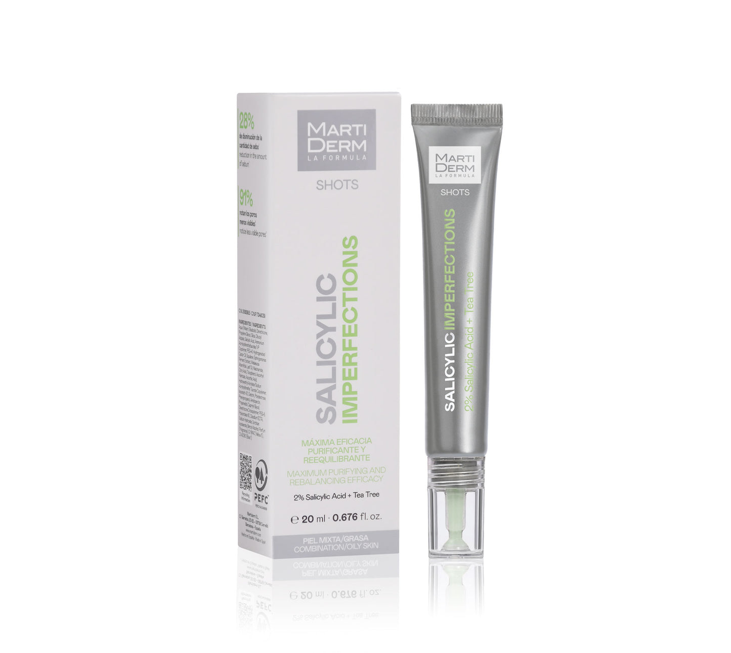 MartiDerm Shots Salicylic Imperfections 20ml