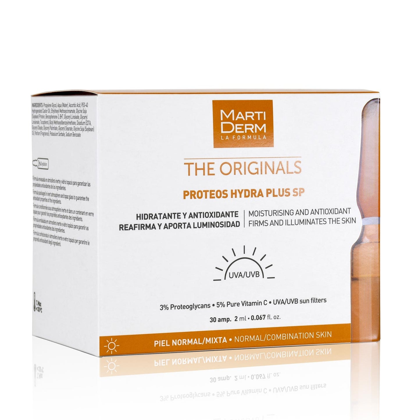 MartiDerm THE ORIGINALS Proteos Hydra Plus SP 30 Ampoules