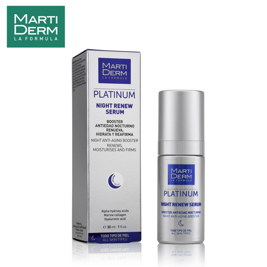 MartiDerm PLATINUM Night renew Serum 30ml