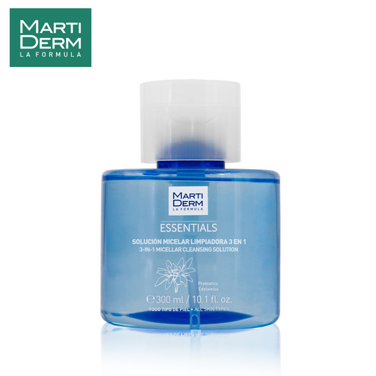 MartiDerm ESSENTIALS Micellar 3 in 1 Cleansing Solution 300ml