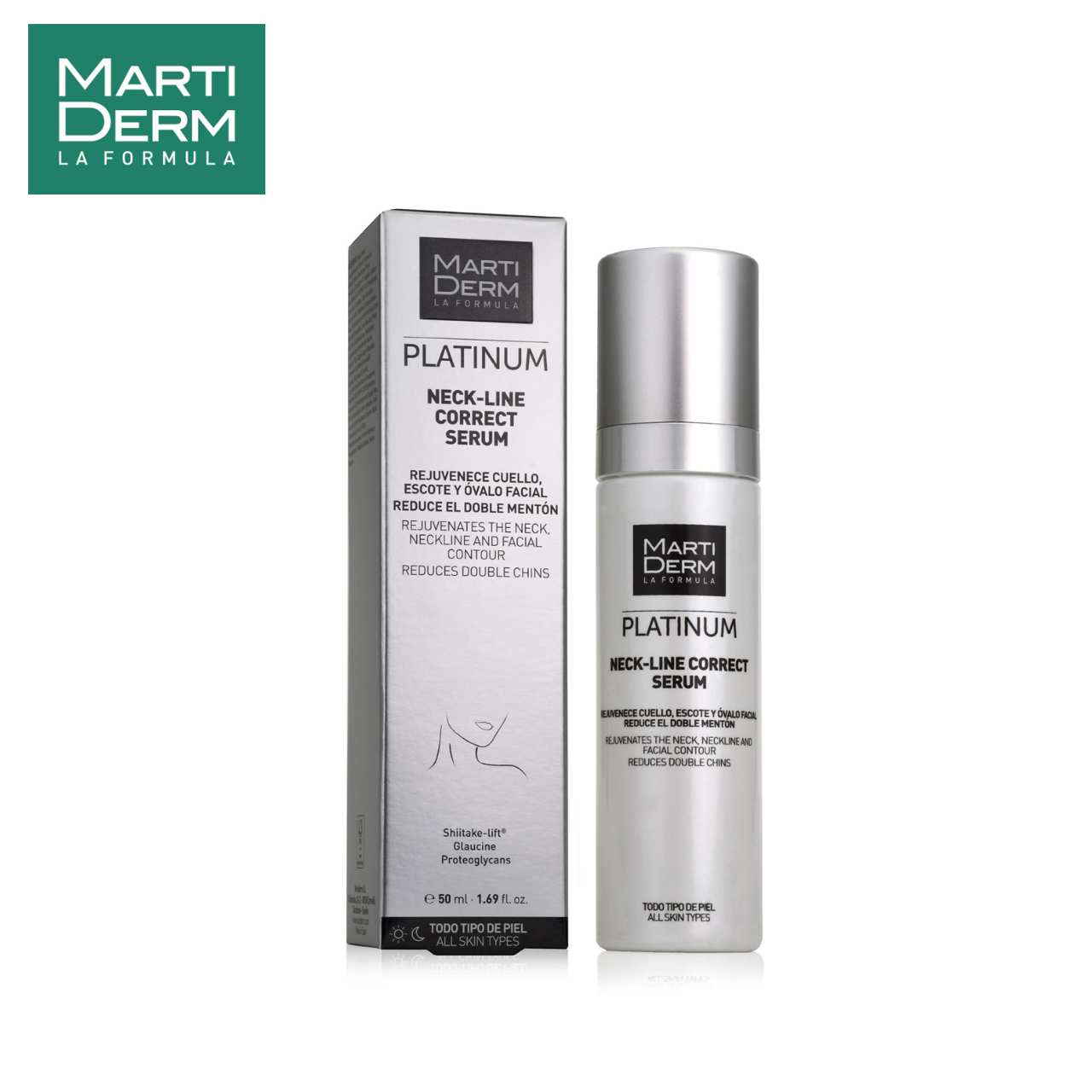 MartiDerm PLATINUM Neck-Line Correct Serum